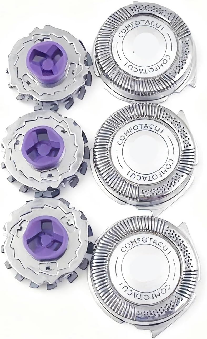 6Pcs Replacement HQ8 Blades，Compatible For Philips，Aquatec AT810 AT880 PT720 And Series HQ8894 HQ8890 7310XL 7315XL