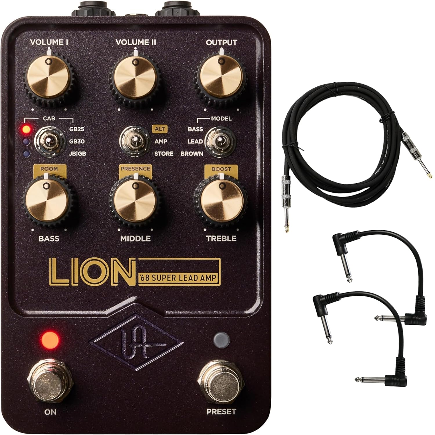 Amazon.com: Universal Audio UAFX Lion '68 Super Lead Amp