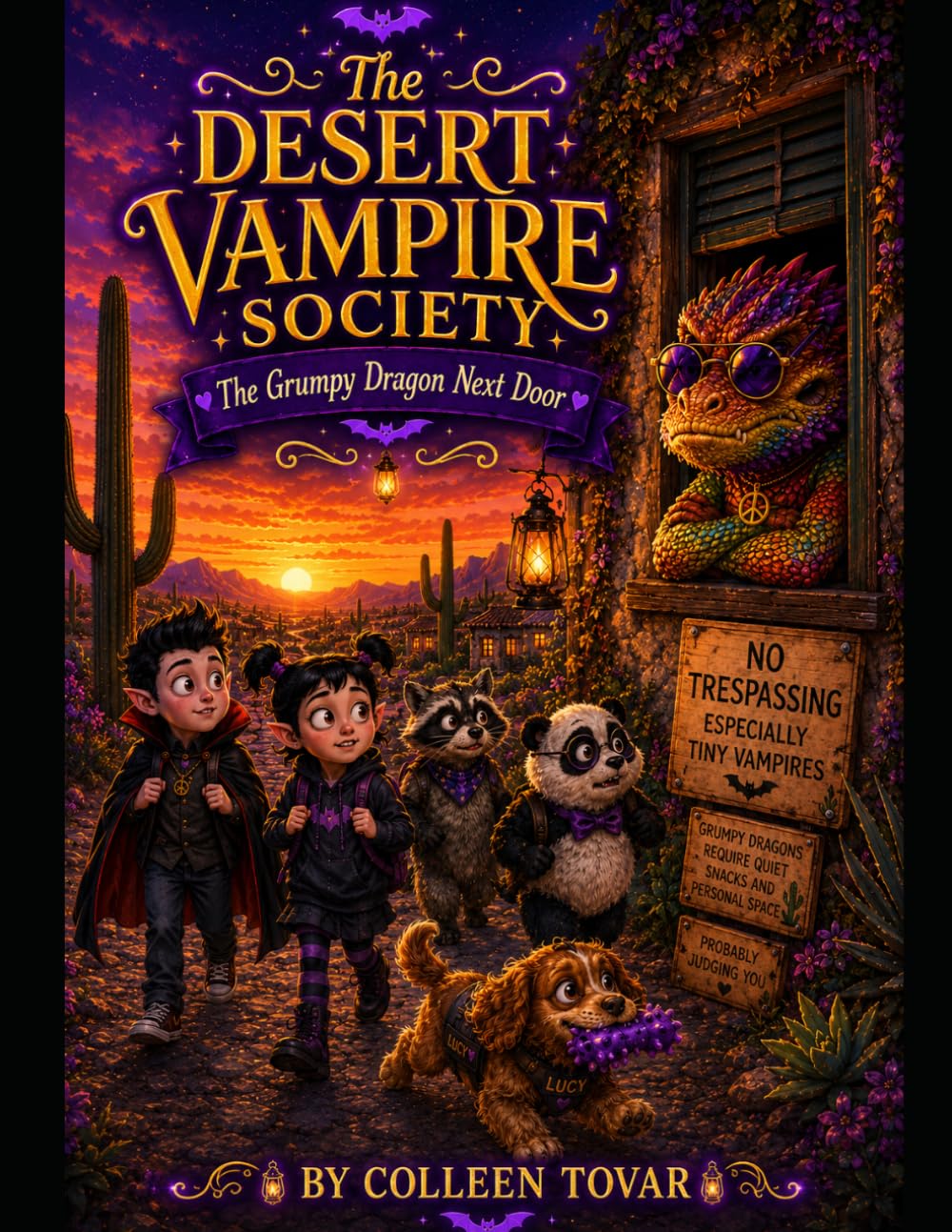 Leave the Lantern On: Desert Vampire Society: Series Two - The Grumpy Dragon Next Door
