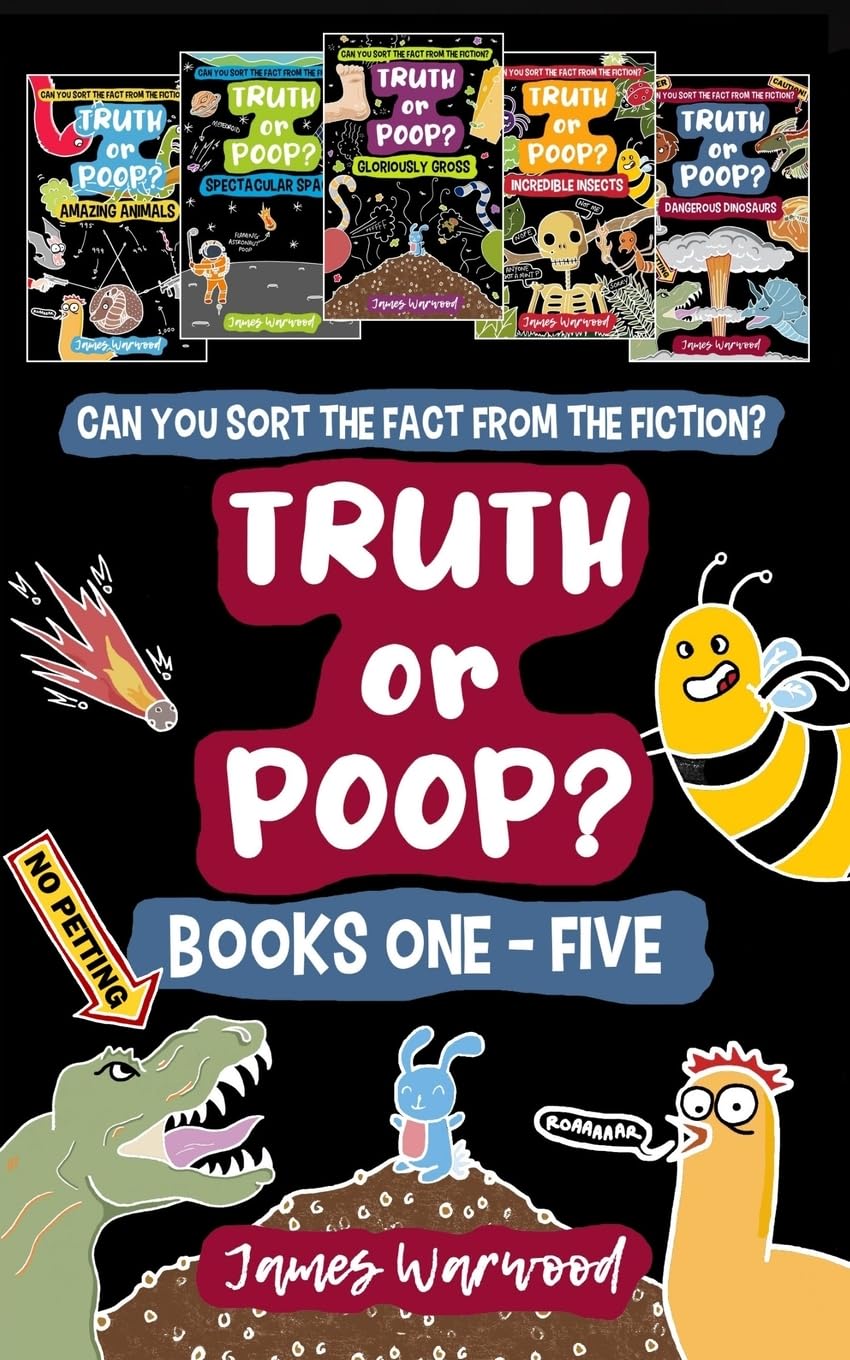 Truth or Poop? Books 1 - 5: the true or false quiz for the whole family: the true or false quiz book series for the whole family