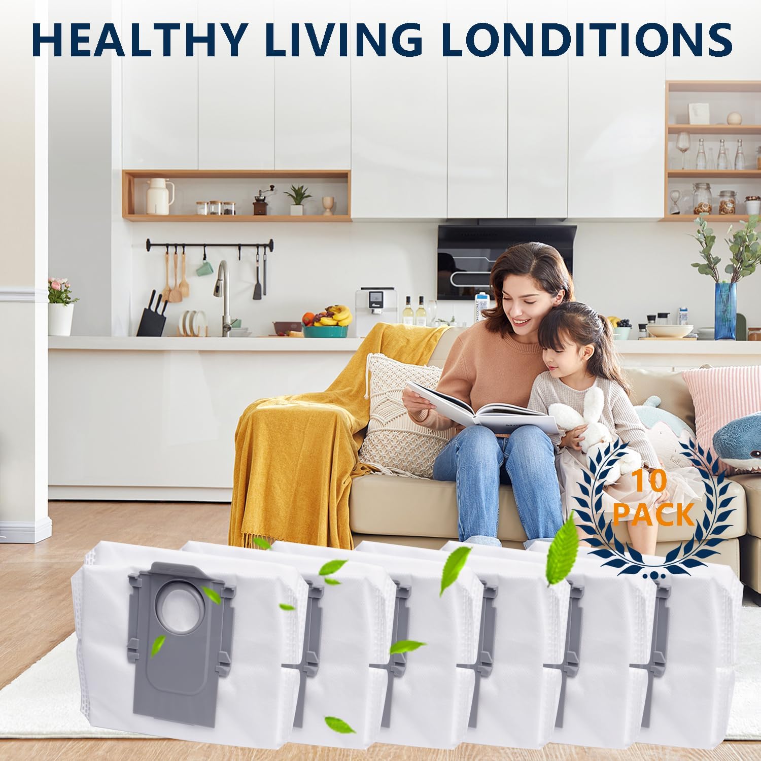 14 Staubbeutel Für Roborock Saugroboter - Passend Für S8+, S7 MaxV Ultra, Q7 Max+ Modelle