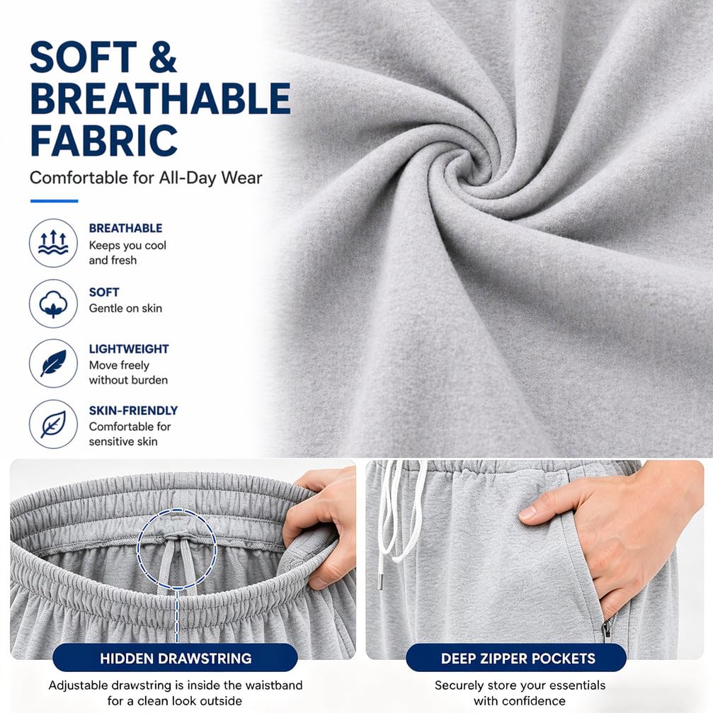 Pantaloni Porta-Sacca per Urina con 2 Tasche con Cerniera, Pantaloni Porta-Catetere per Incontinenza, Pantaloni Porta-Sacca per Urina, per Nefropatia, Nefrostomia