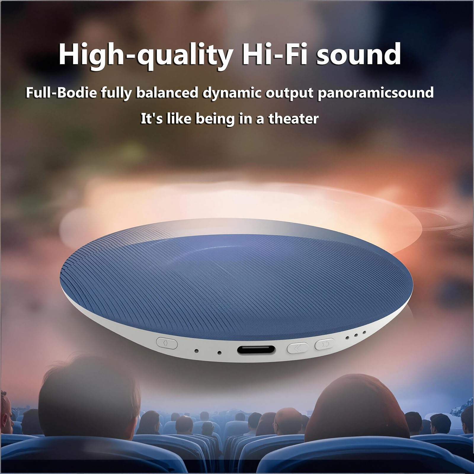 Pillow Speaker for Sleeping, Bluetooth 5.4 Under Pillow Speaker with White Noise, 20 Hour Battery, 30/60/90 Min Timer & Private Sound, Ultra-Thin & Portable for Side Sleepers, Insomnia & Travel (1PCS) — view 6