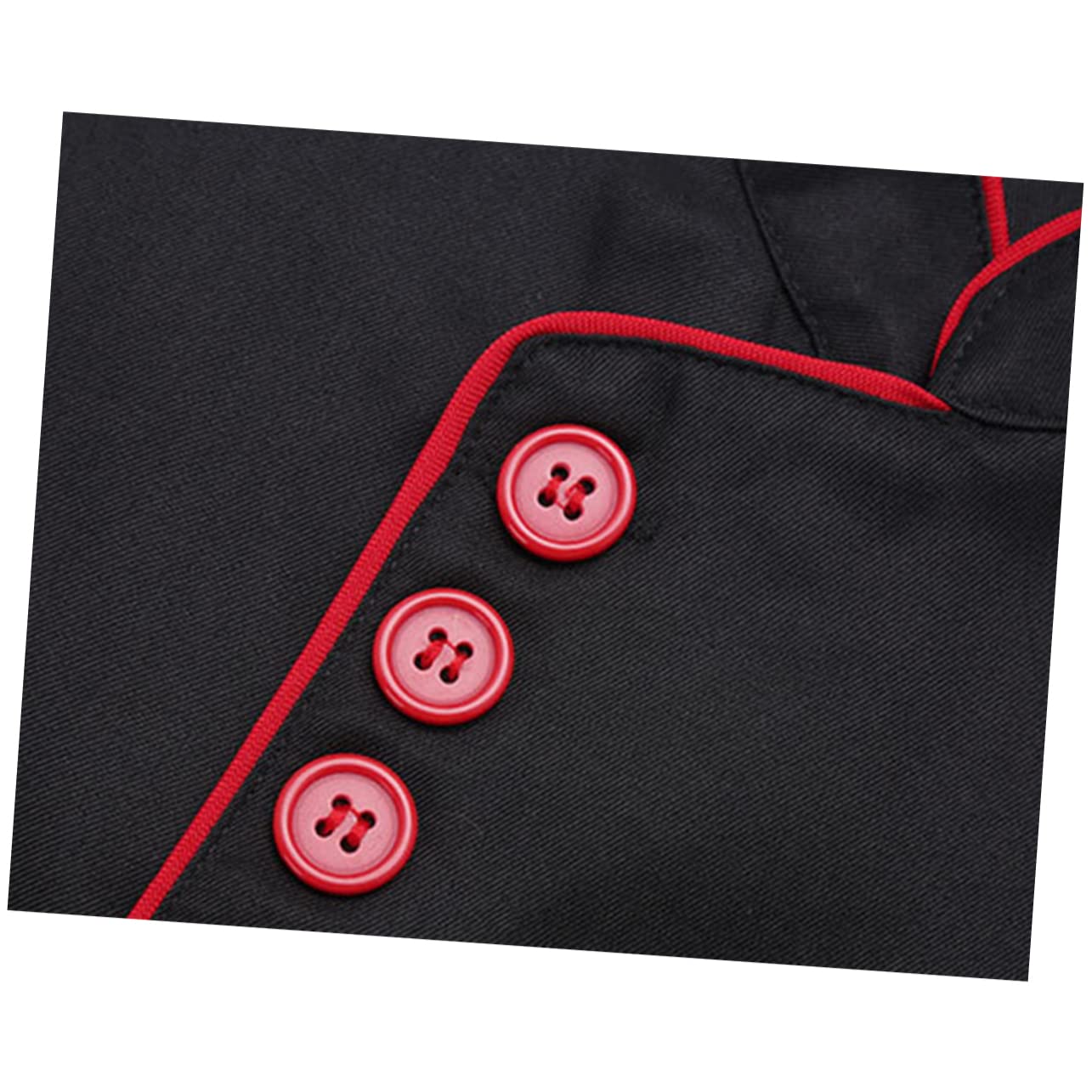 STOBAZA Chef Jackets for Men & Women - White Unisex Button Chef Coat with Sleeves