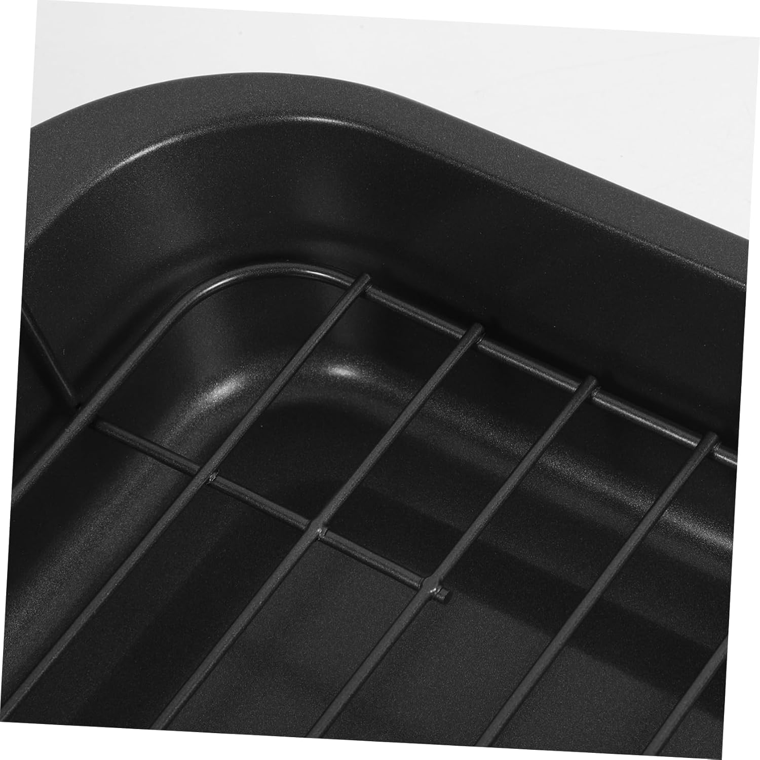 Versatile Baking Pan Rack Oven Pan Non Stick Rectangle Cake Safe Sturdy for Home Baking