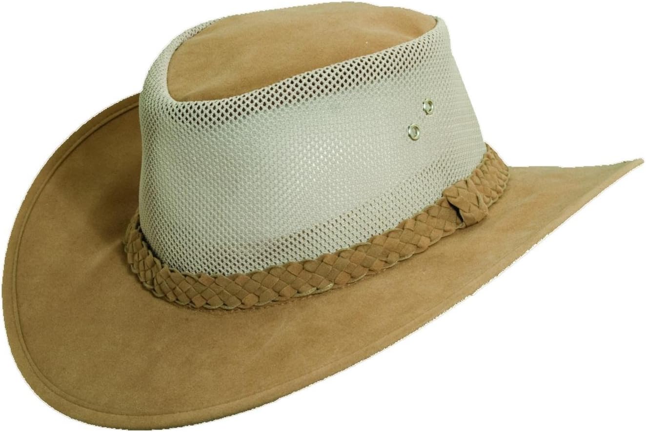 Dorfman Hat Co. Men's Soaker Hat with Mesh Sides