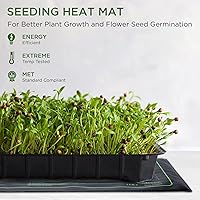 Vista 4 de Tapete Térmico para Plántulas Certificado MET, Seedfactor Tapete Térmico de Estación de Germinación con Temperatura Ajustable Impermeable Duradero