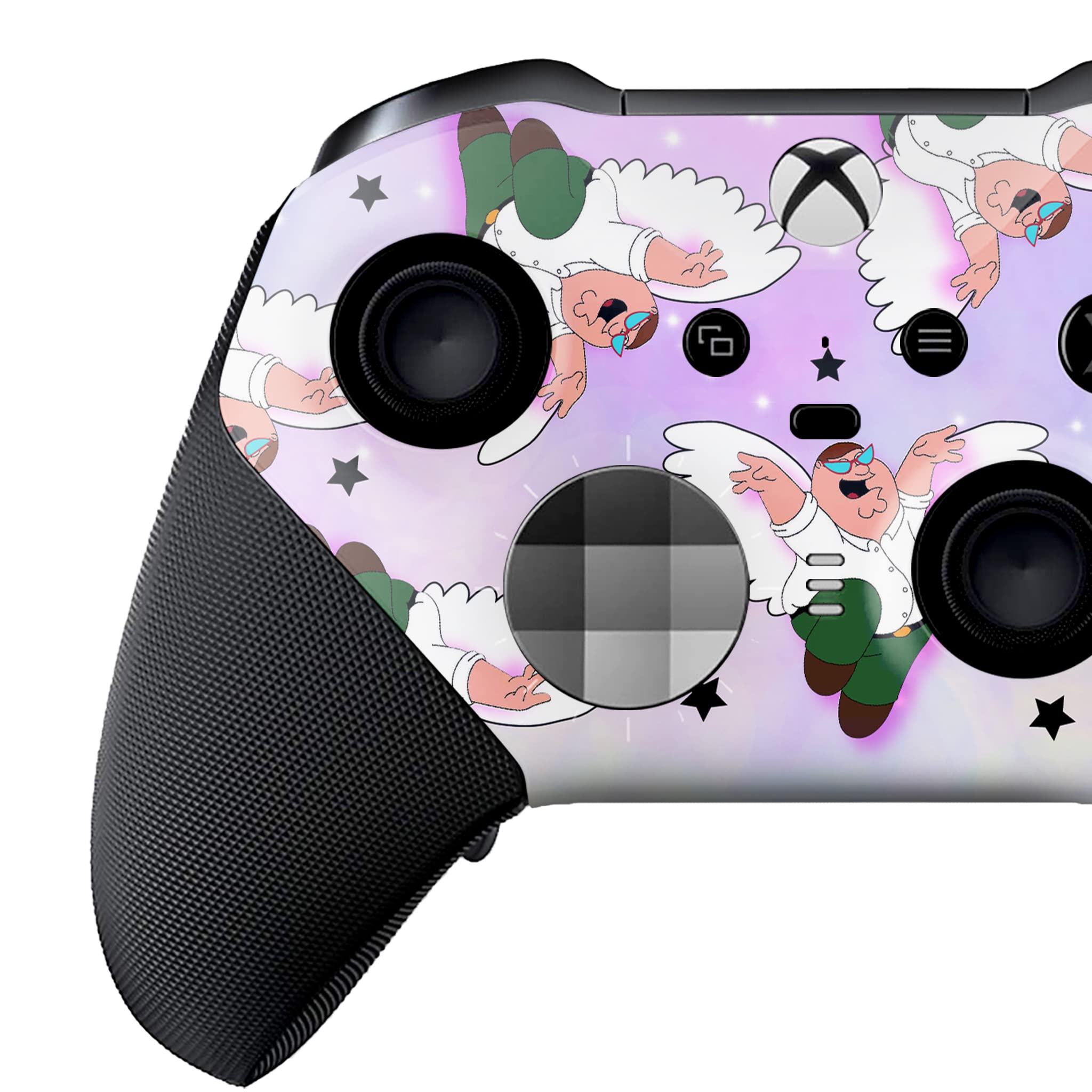 BCB Controller Customised for Elite Controller Wireless. Original Elite Series 2 Controller Compatible with Xbox One / Series X & S Remote Control. Customized with Water Transfer Printing (Not a Skin)