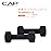 CAP Barbell 5 LB Neoprene Dumbbell Hand Weights - Pair | Black