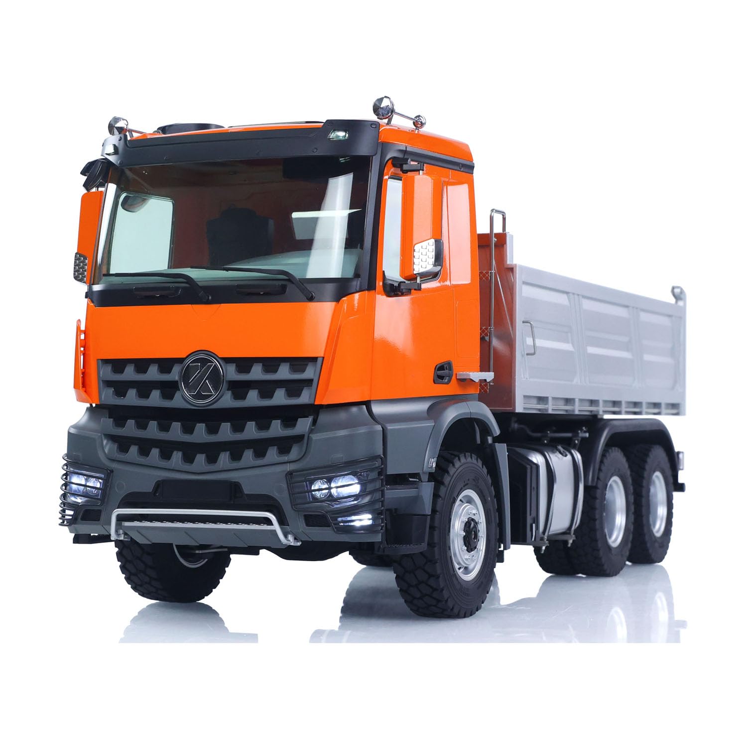 TOUCAN RC HOBBY 1:14 2.4G Control remoto Elevador eléctrico 5702 Modelo 6x6 Tipper Vehículo de 2 velocidades Motor de luz de sonido RTR Coche Regalos Adultos Hobby Modelo