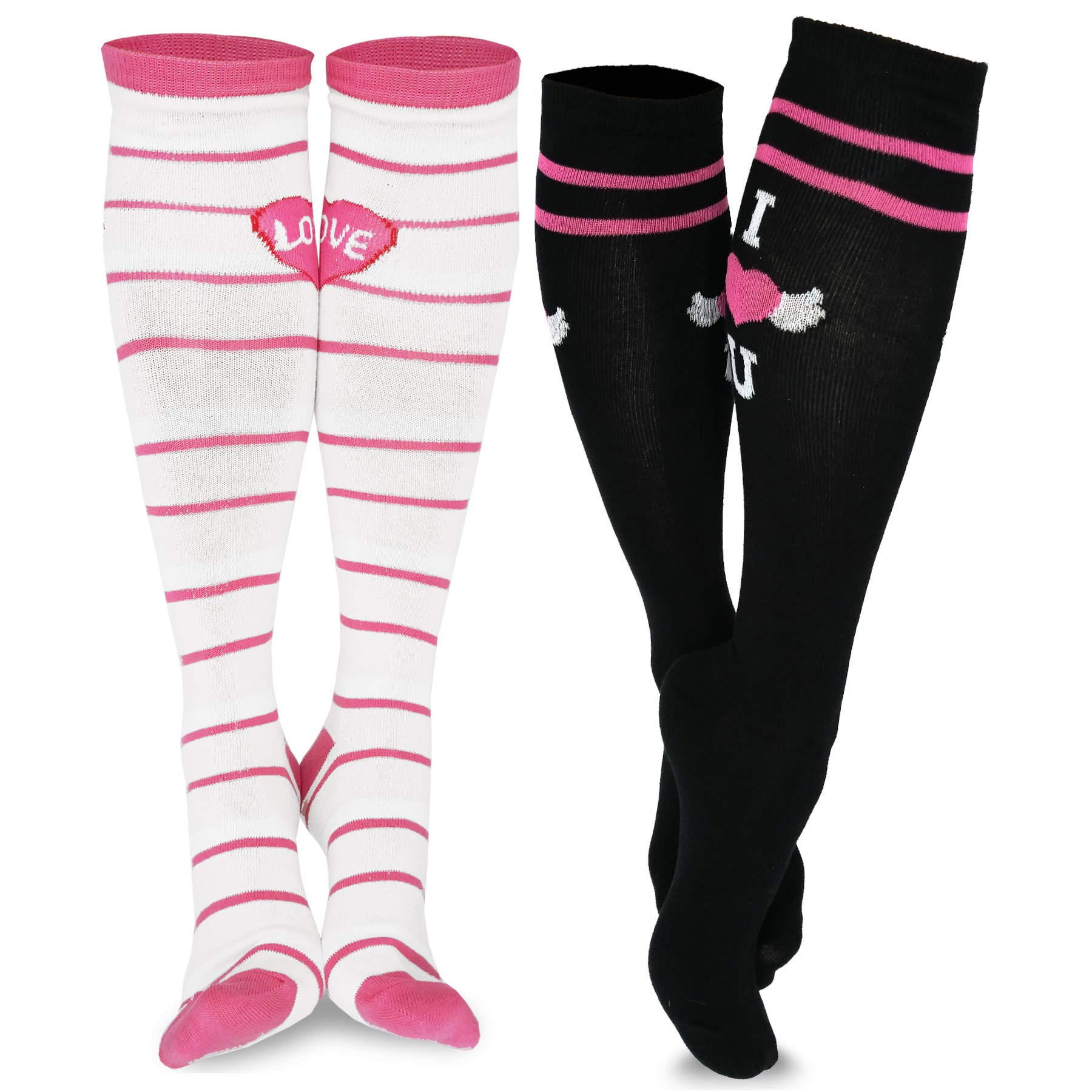 American Patriotic Stars and Stripes Crew Knee High Low Cut Ankle Novelty Socks for Men and Women Multipair