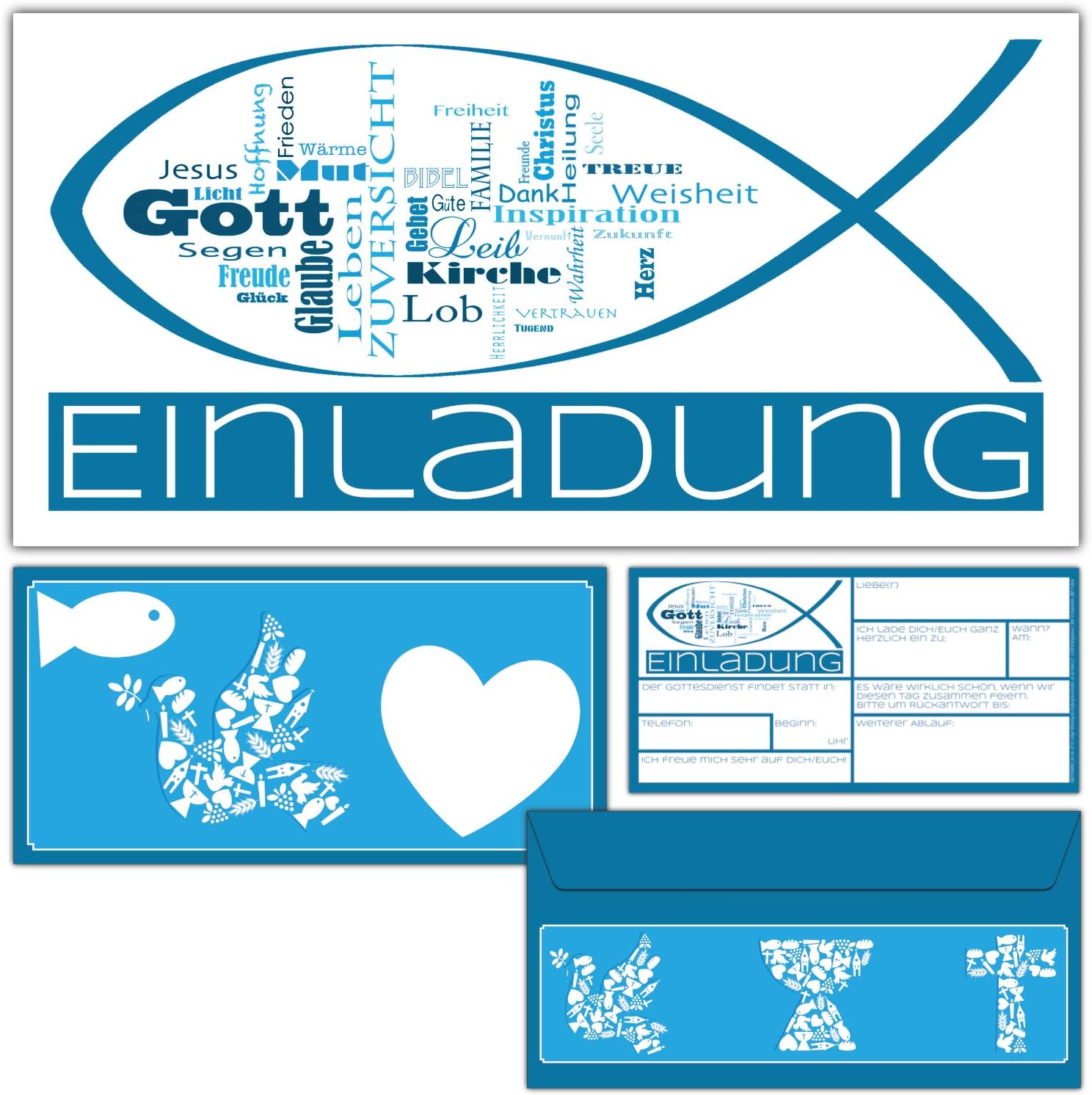 sendmoments Konfirmation Einladungskarten, Richtungsweisend, Einladung ...