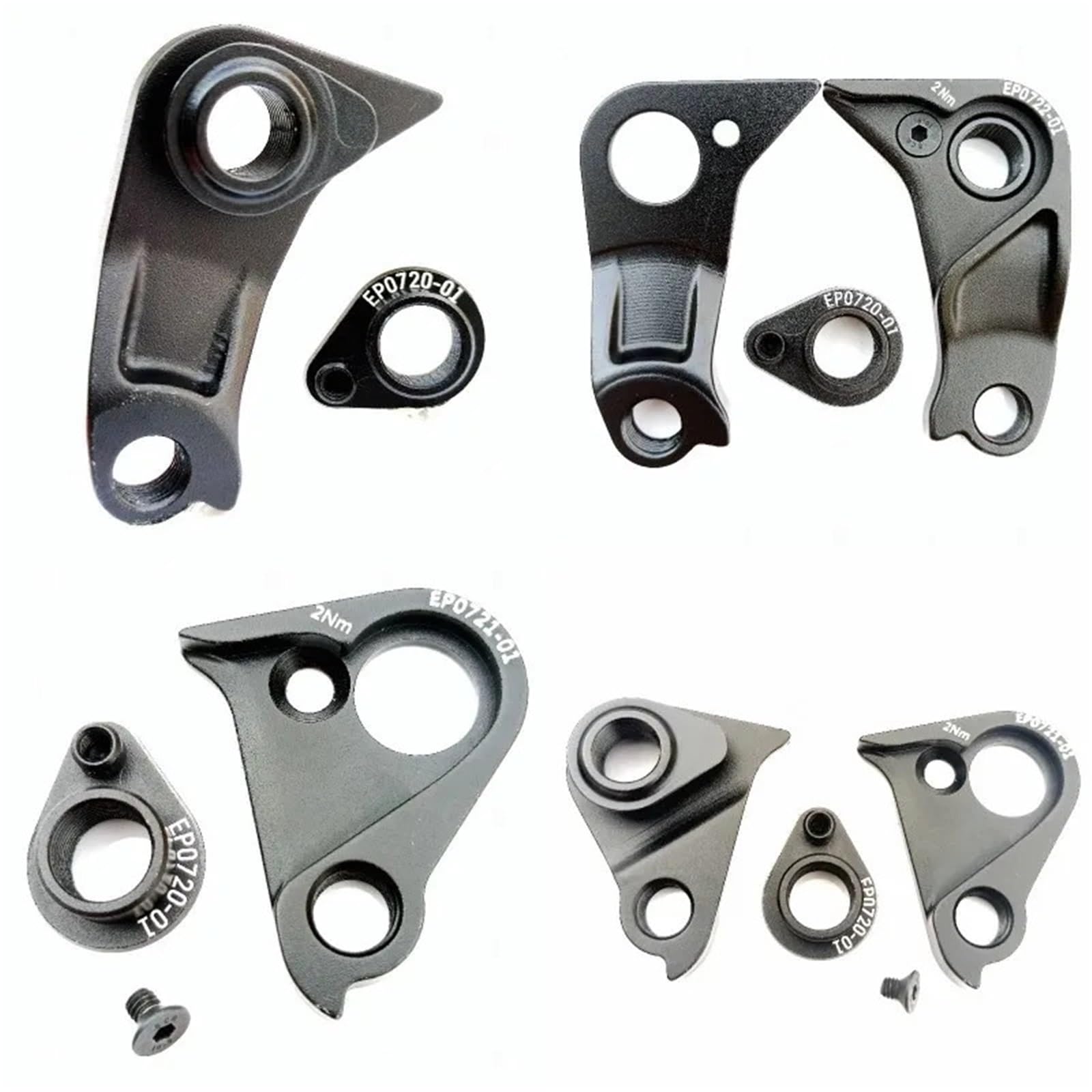 Patte de dérailleur arrière for vélo, 1 pièce, Compatible avec Les modèles C/a/n/y/o/n GP0160-01 EP0721-01 GP0161-01 Lux CF SL SLX T/e/a/m LTD C/o/m/m/u/t/e/r W/M//NP/a/t/h/l/i/t/e