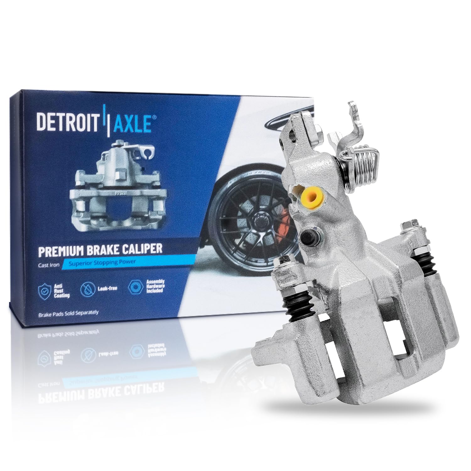 Detroit Axle - Rear Left Brake Caliper for 1998-2007 Honda Accord
