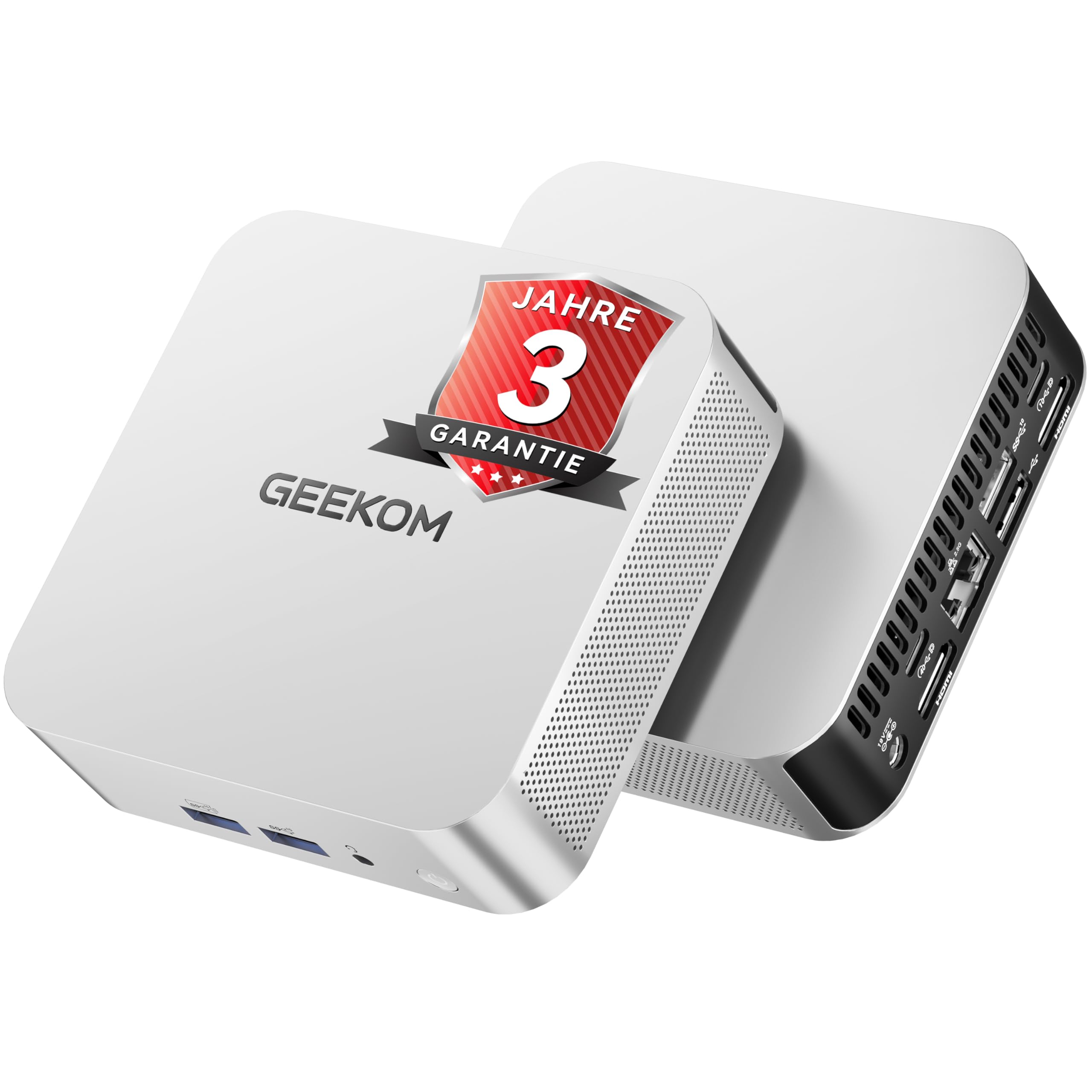 GEEKOM A6 Mini PC, 3-Jahre-Support, mit AMD Ryzen 7 6800H | 16GB
