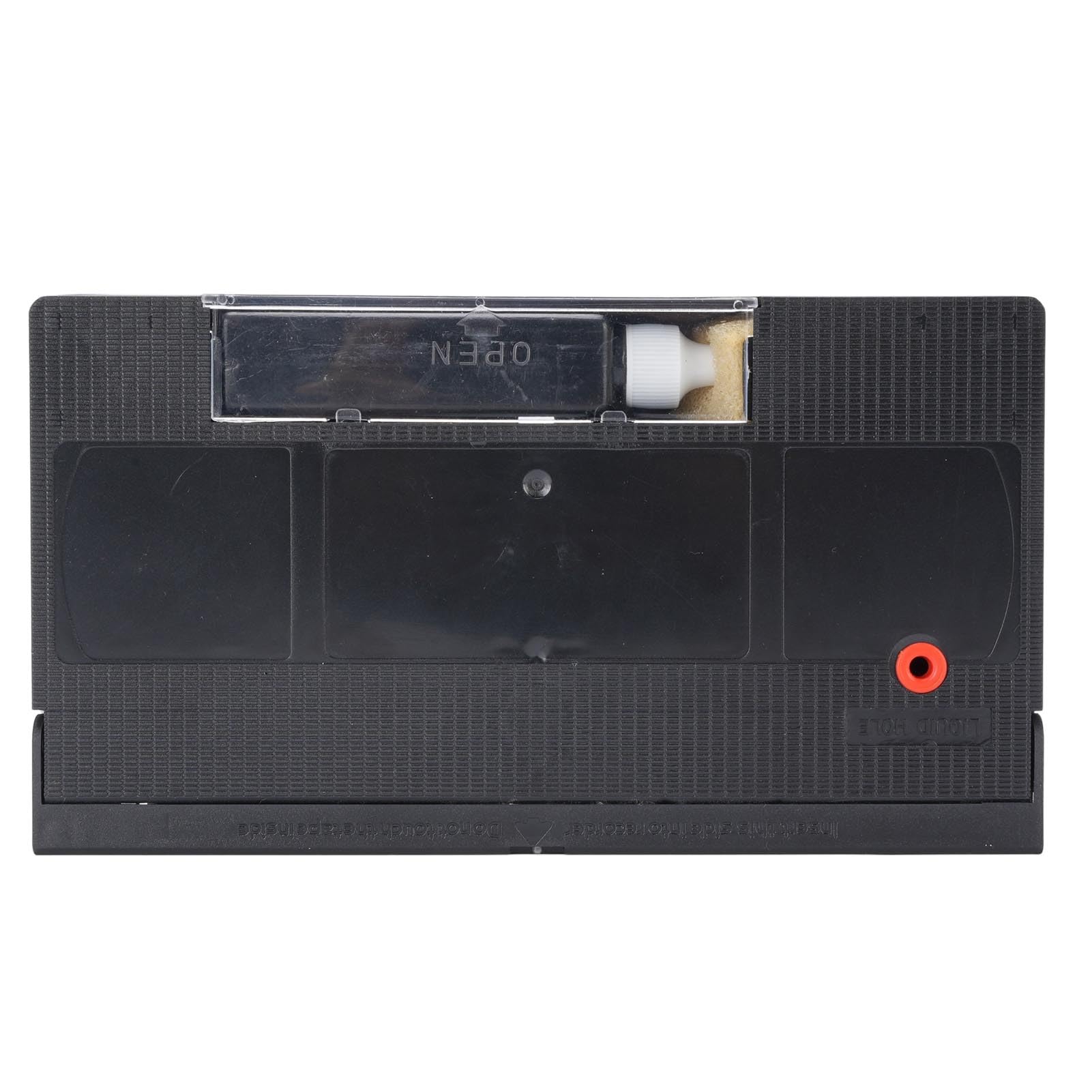 KIMISS Pulisci Testine VHS, Kit di Pulizia Testine Video VCR per Lettori VHS - Tecnologia di Pulizia a Umido Riutilizzabile qualità di Riproduzione Ottimale