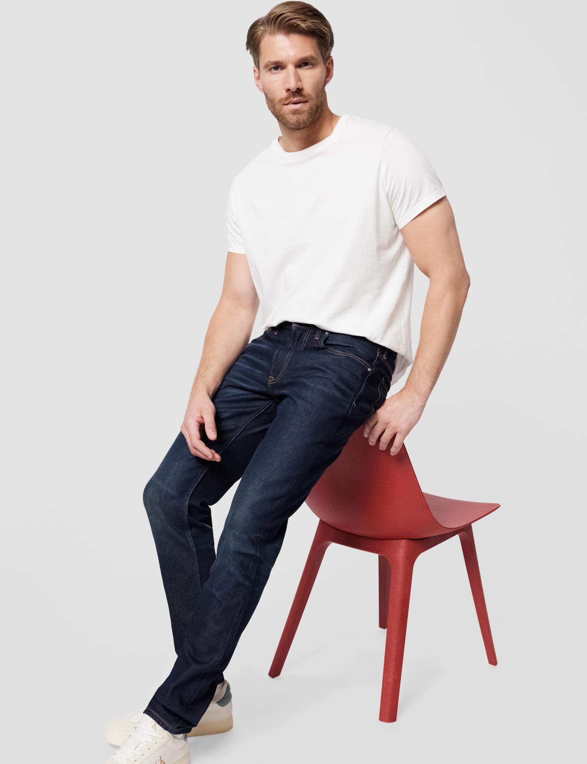 Calvin Klein Slim Taper Sapphire Tango Jean Lv04rd700g - Jeans Hombre