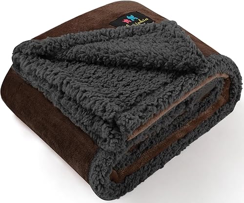 Luciphia Manta impermeable para perros grandes, a prueba de líquidos, protector de muebles lavable y reversible para mascotas, para sofá, manta de