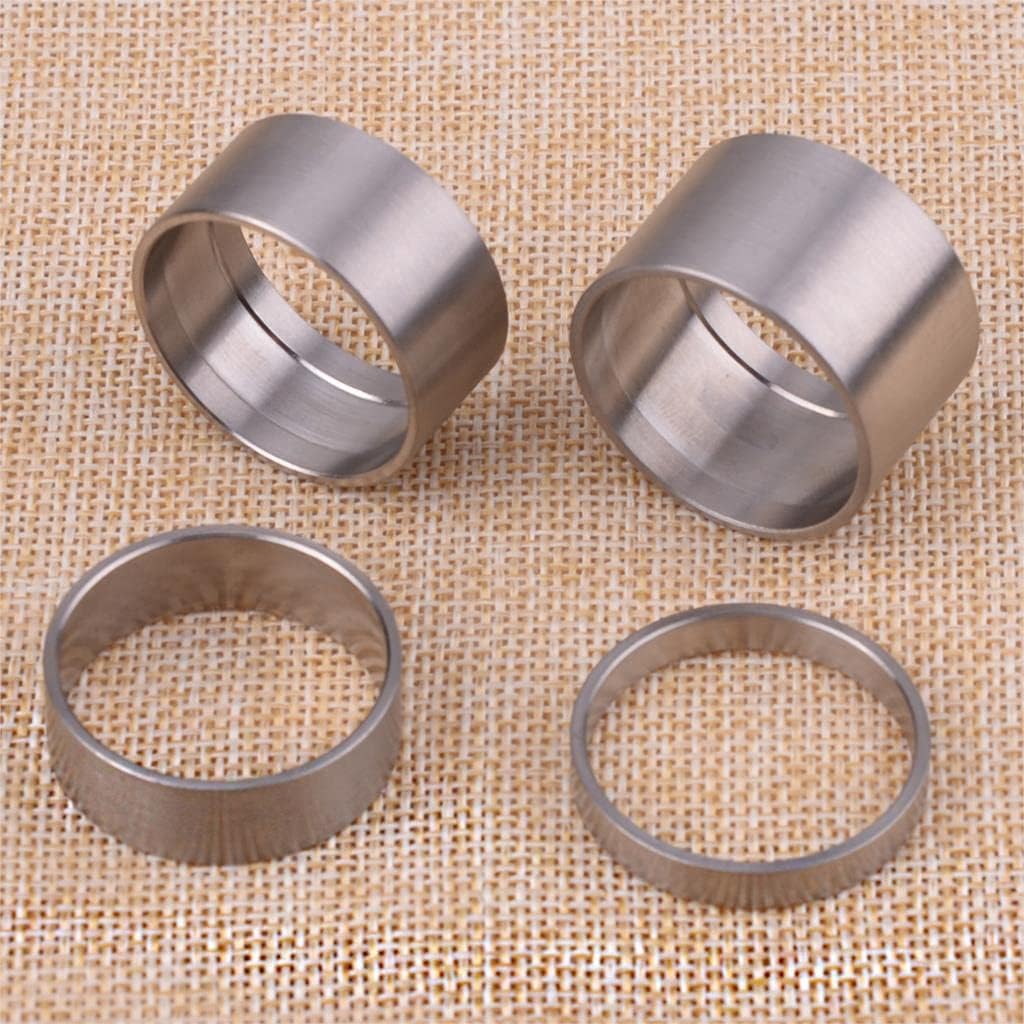 Replacement Part for M.C 4pcs Tungsten Alloy 5/10/15/20mm Spacer Mountain Bike Headset Washer Front Stem for Road Bike MTB Bicycle Cycling