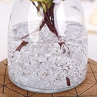 Vista 2 de Efavormart - 300 piezas de cristales de hielo acrílicos transparentes grandes para decoración de banquetes y eventos
