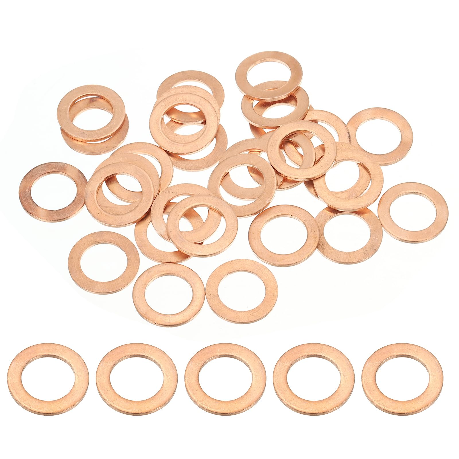 PATIKIL M14 Copper Washer Sealing Ring