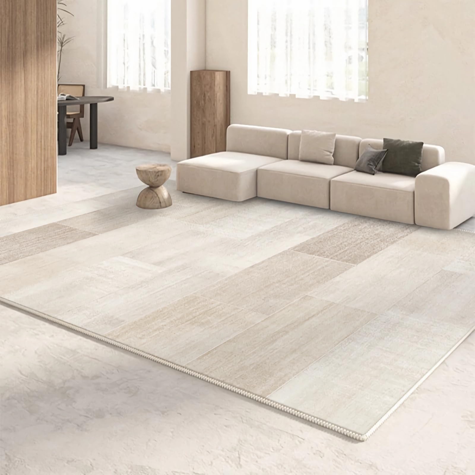Tappeti scendiletto camera,Tappeto antiscivolo facile da pulire Design inchiostro marrone,decorazioni per camera da letto decorazioni stanza aesthetic,200x300cm