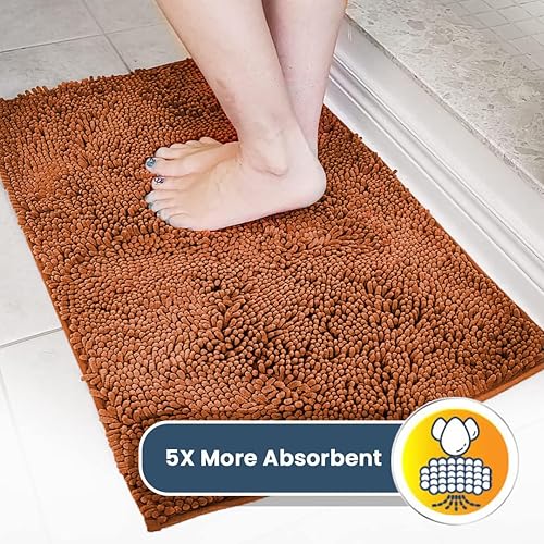 Vista 77 de Muddy Mat® - Tapete de microfibra superabsorbente para mascotas, antideslizante y lavable, de felpilla, secado rápido, para entrada