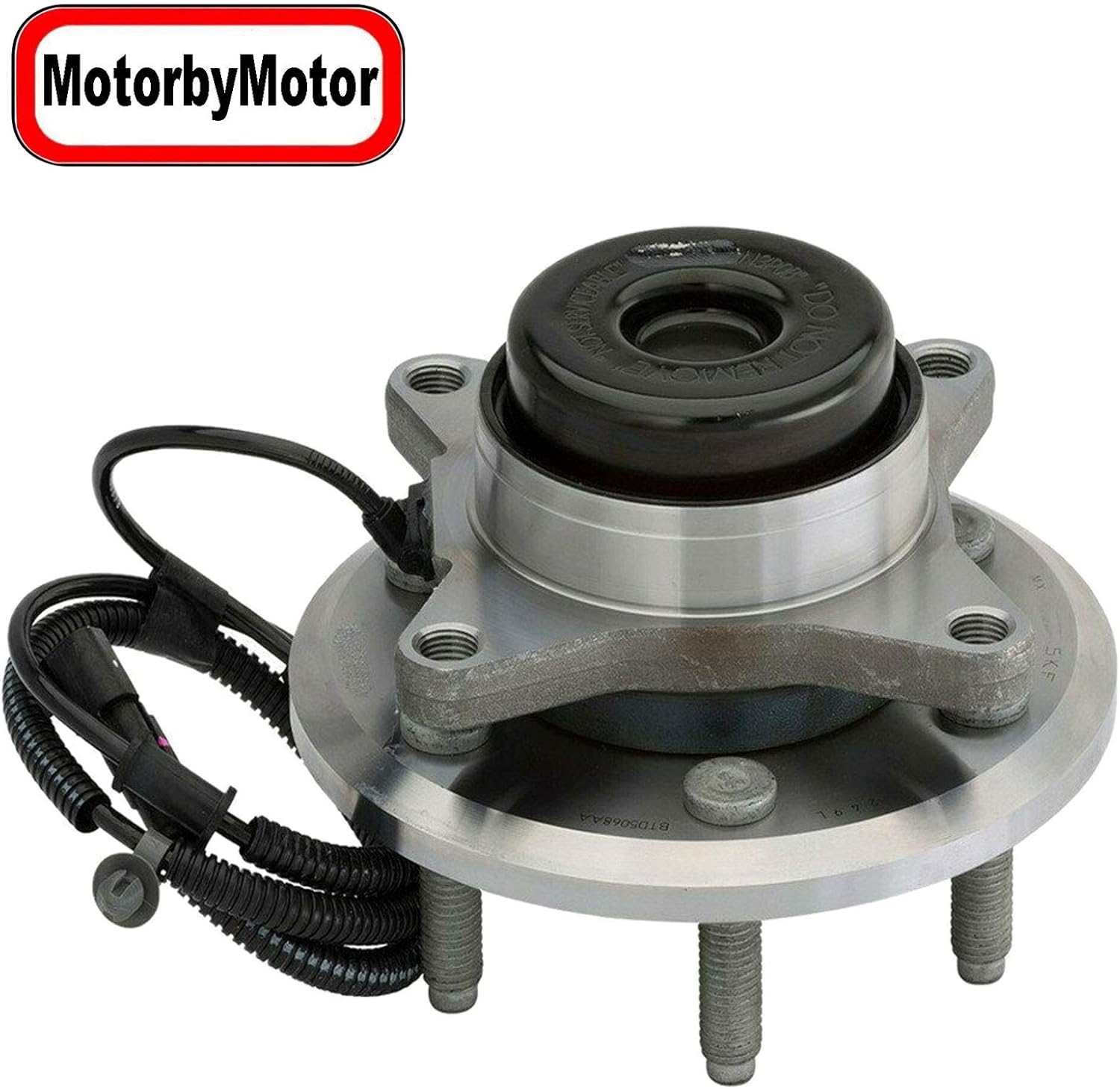 MotorybyMotor 515143 Front Wheel Hub Bearing Assembly 2WD with ABS 6 Lugs fits for 2011-2014 Ford F-150 Expedition, 2011-2014 Lincoln Navigator Wheel Hub Assembly RWD