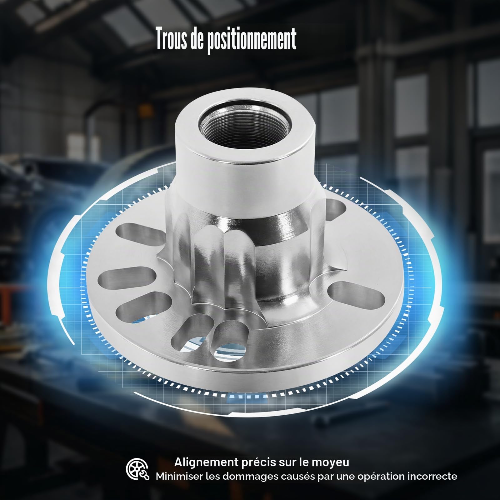 Extracteur hydraulique de moyeu de roue de 10 tonnes, extracteur hydraulique d'arbre de transmission, outil d'extraction d'arbre de transmission hydraulique