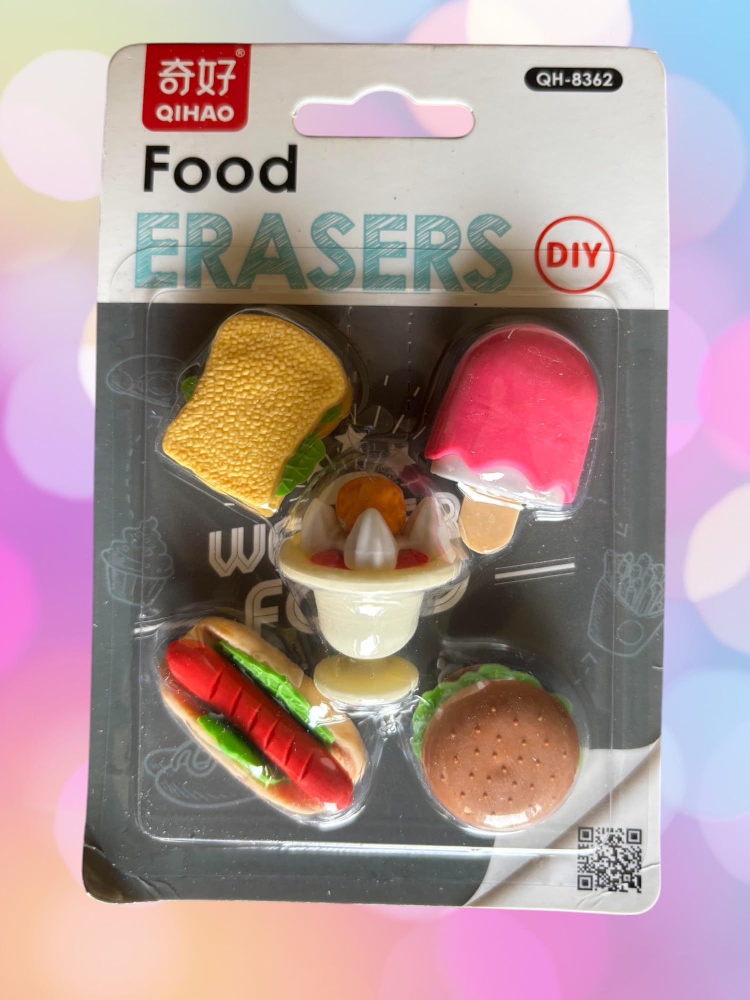 Rarejoy 3D Erasers Rubber for Kids | Stationary Set for Kids | Different Shape Erasers Birthday Return Gift Combo Pack 10 Item 2