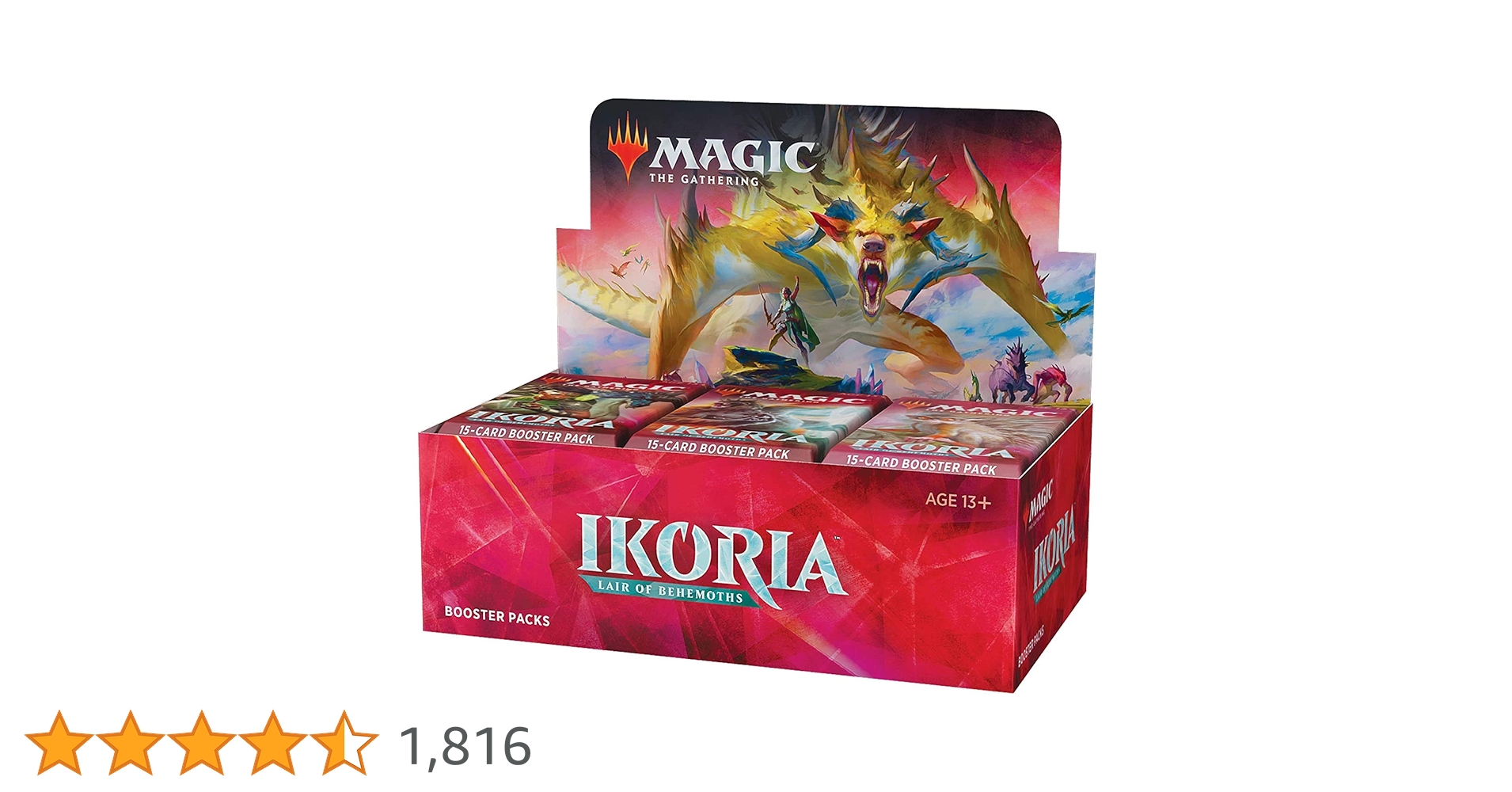 Magic: The Gathering Ikoria ブースターパックbox Magic: The Gathering Ikoria: Lair of Behemoths Japanese
