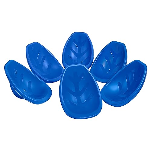 ECR4Kids Leaf - Asiento de suelo, silla mecedora, azul, 6 piezas Azul,Esmeralda,Rosado/Gris,salvia/gris,Arena,Verde mar,Verde Fern,Verde,Gris,Verde