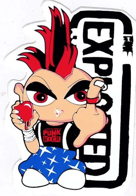 Amazon Com Iz55 Del Explotado Bebe Mohawk De Punk Rock Musica Skate Board Computadora Portatil Guitarra Cascos Equipaje Veliz Cover Calcomania 2 5 X4 6 X 10 Cm Electronica Amazon Com Iz55 Del Explotado Bebe Mohawk De Punk Rock Musica Skate Board Computadora Portatil Guitarra Cascos Equipaje Veliz Cover Calcomania 2 5 X4 6 X 10 Cm Electronica