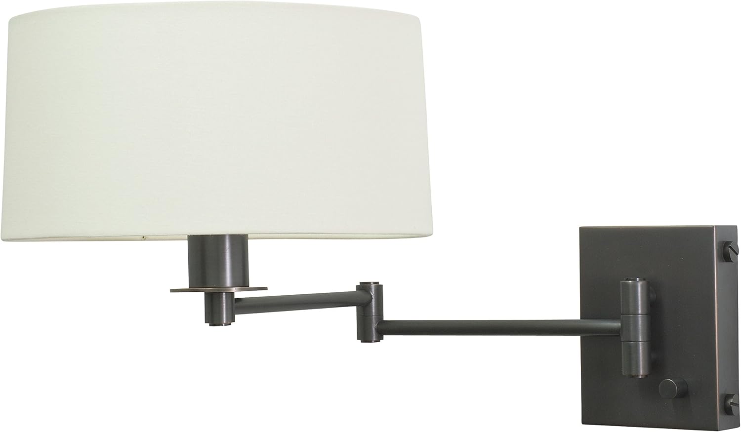 House of Troy WS776-OB Wall Swing Lamp with Full Range Dimmer, Oil-Rubbed Bronze