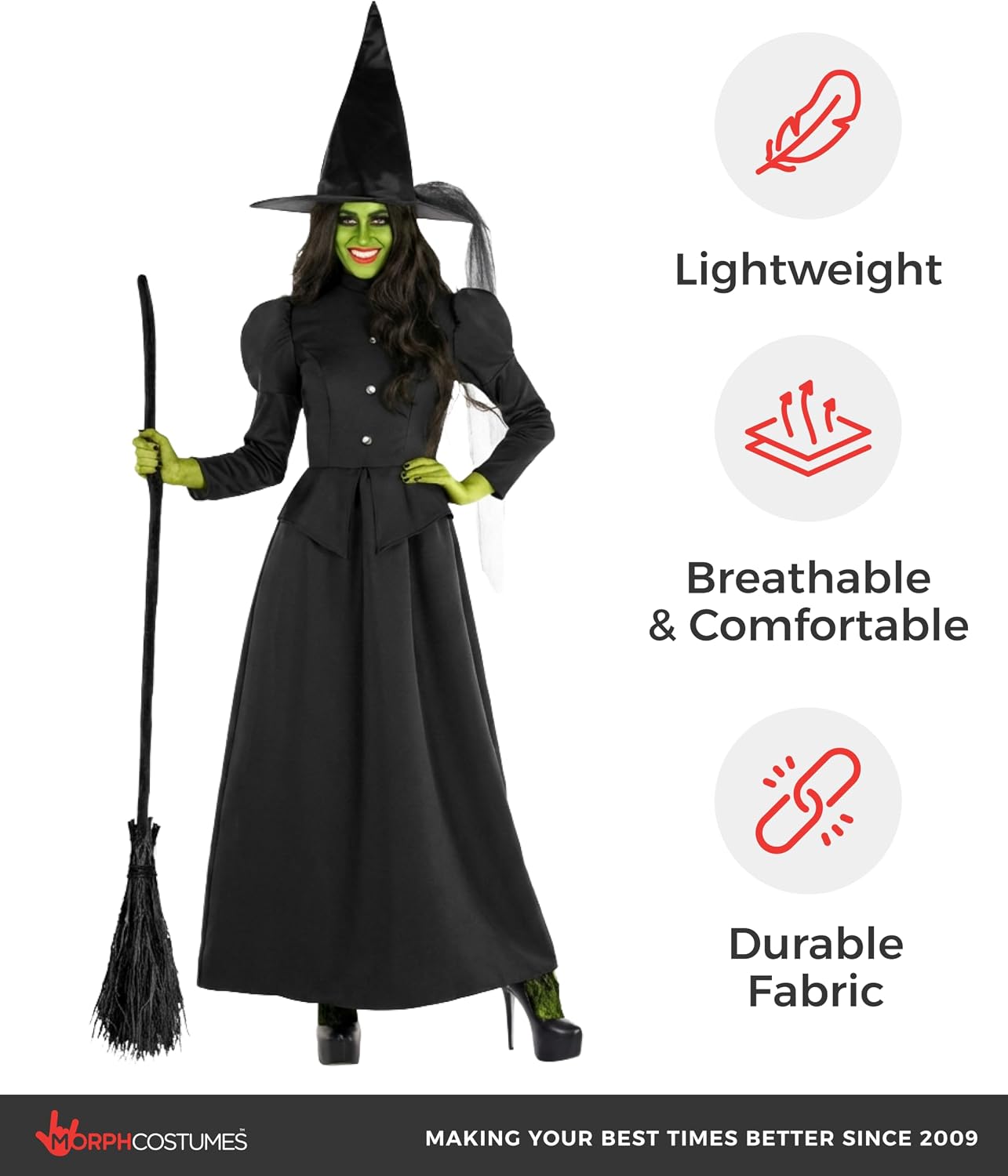 Morph Witch Costume Women, Womens Witch Costumes For Adults, Costumes For Women, Womens Halloween Costume