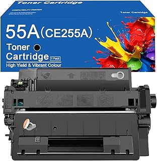 55A CE255A Cartuchos De Toner Preto De Alto Rendimento De Alto Rendimento 55A CE255A Toner Cartucho（com Chip）substituição Compatível Para HP P3015 3015D P3015N 3015X