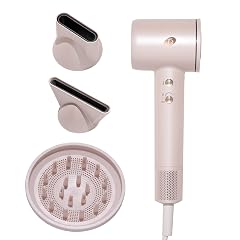 T3 LuxeDry High-Performance Hair Dryer Set with Drying Concentrator Styling Concentrator Diffuser Attachments Fast Powerful Drying Styling for