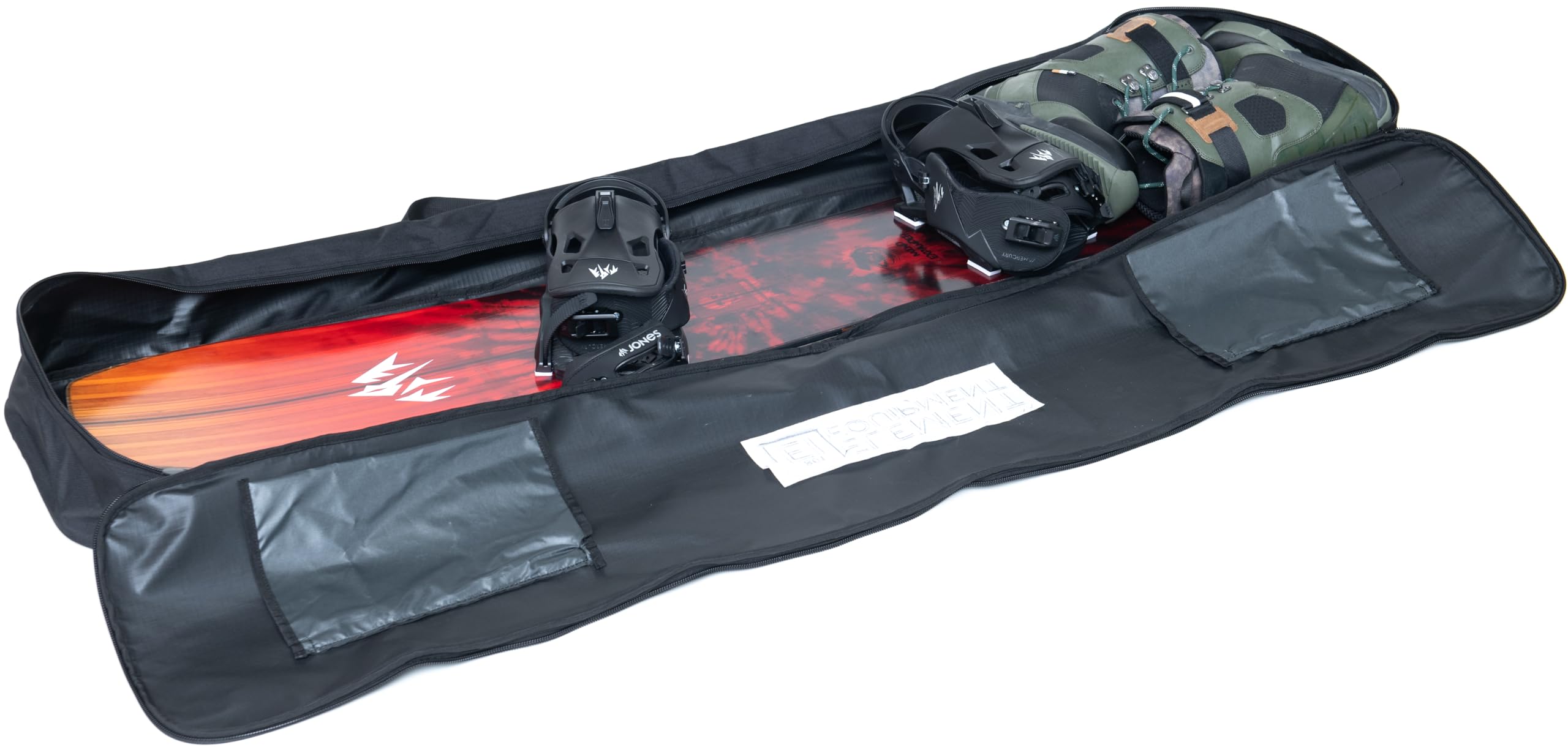 Element Equipment Snowboardtasche mit Schultergurt und Ausrüstungstaschen