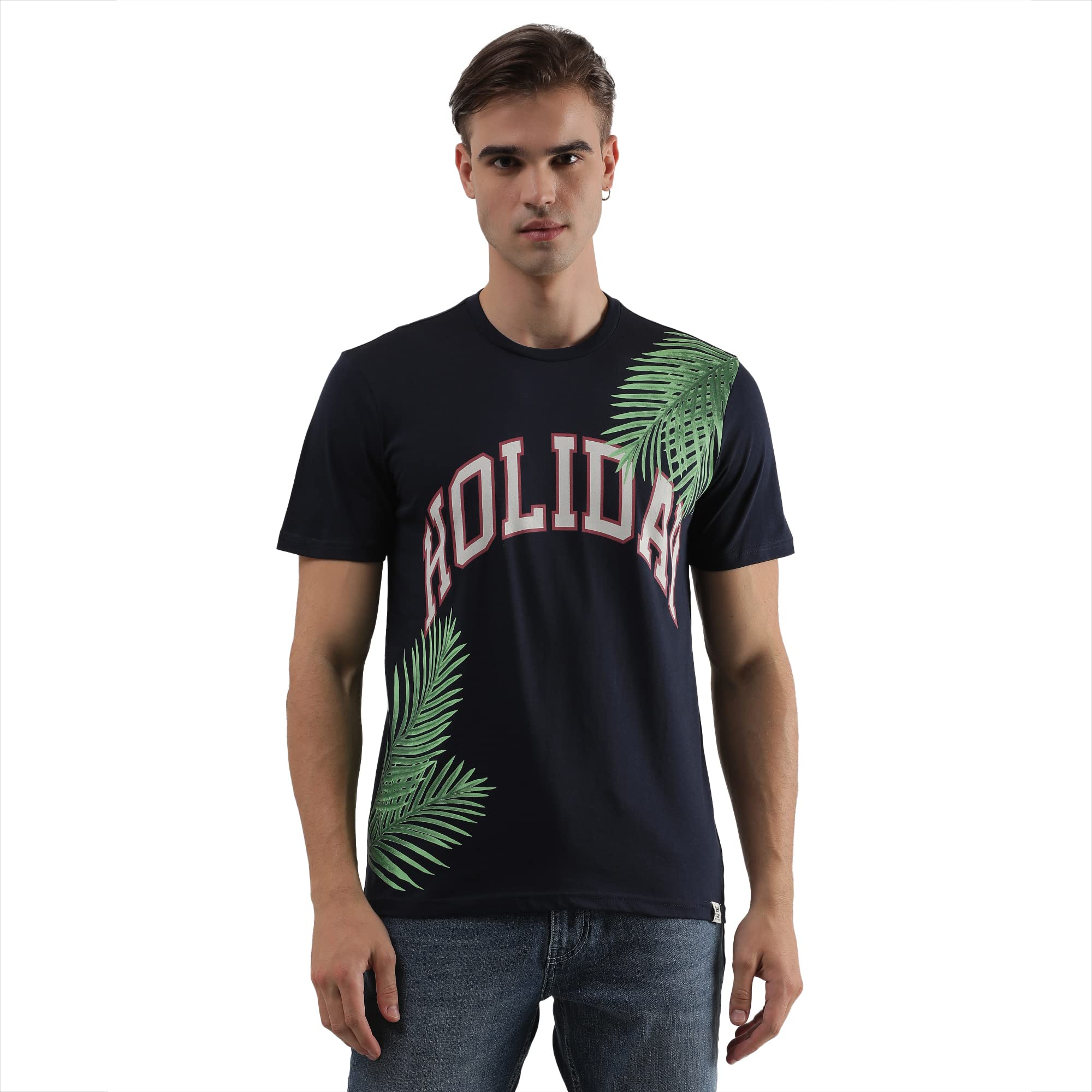 LeeMen's Striped Regular Fit Tshirts