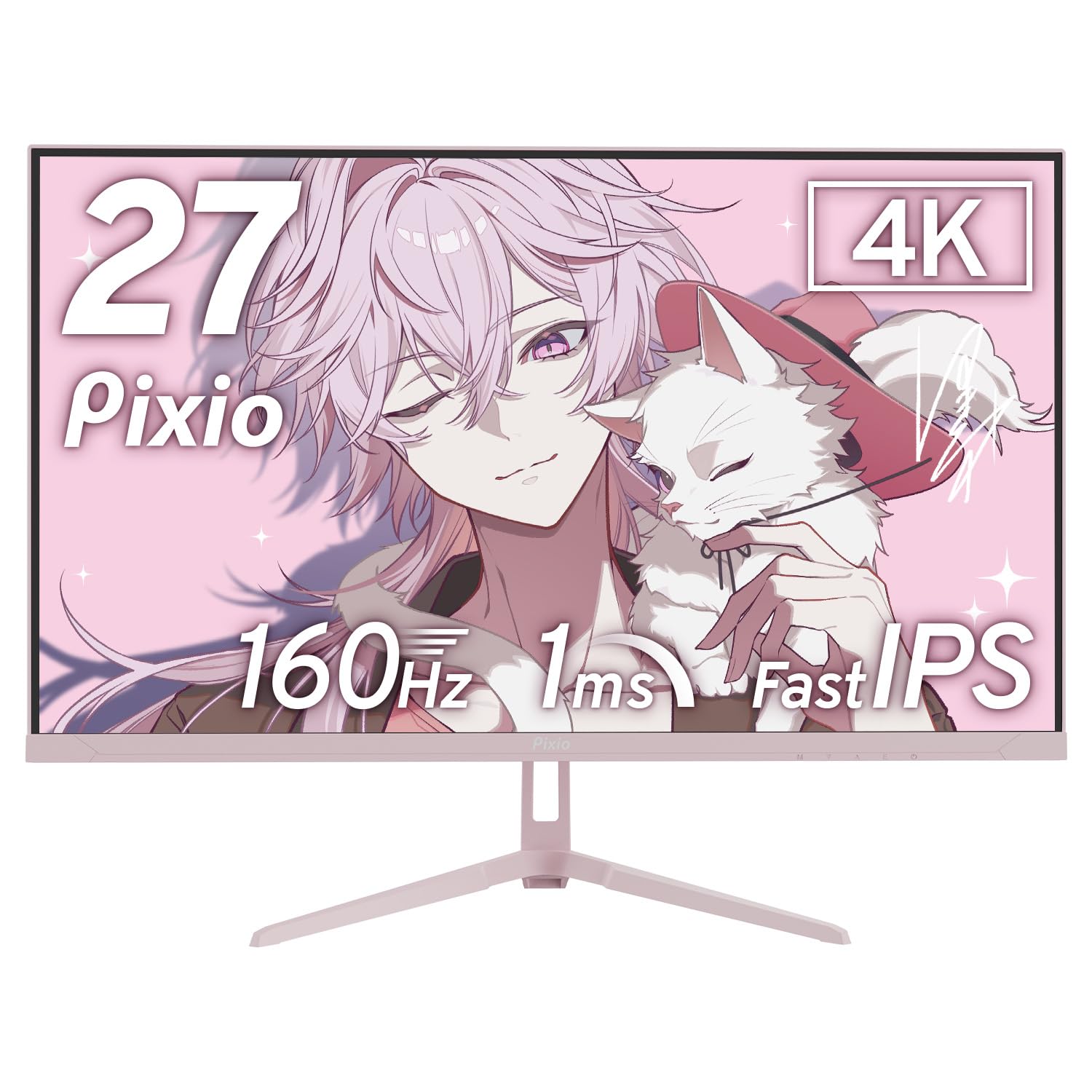 Pixio 27インチ 4K ゲーミングモニター Pixio ゲーミングモニター 27インチ 160Hz 4K IPS ブラック PX27UWAVE