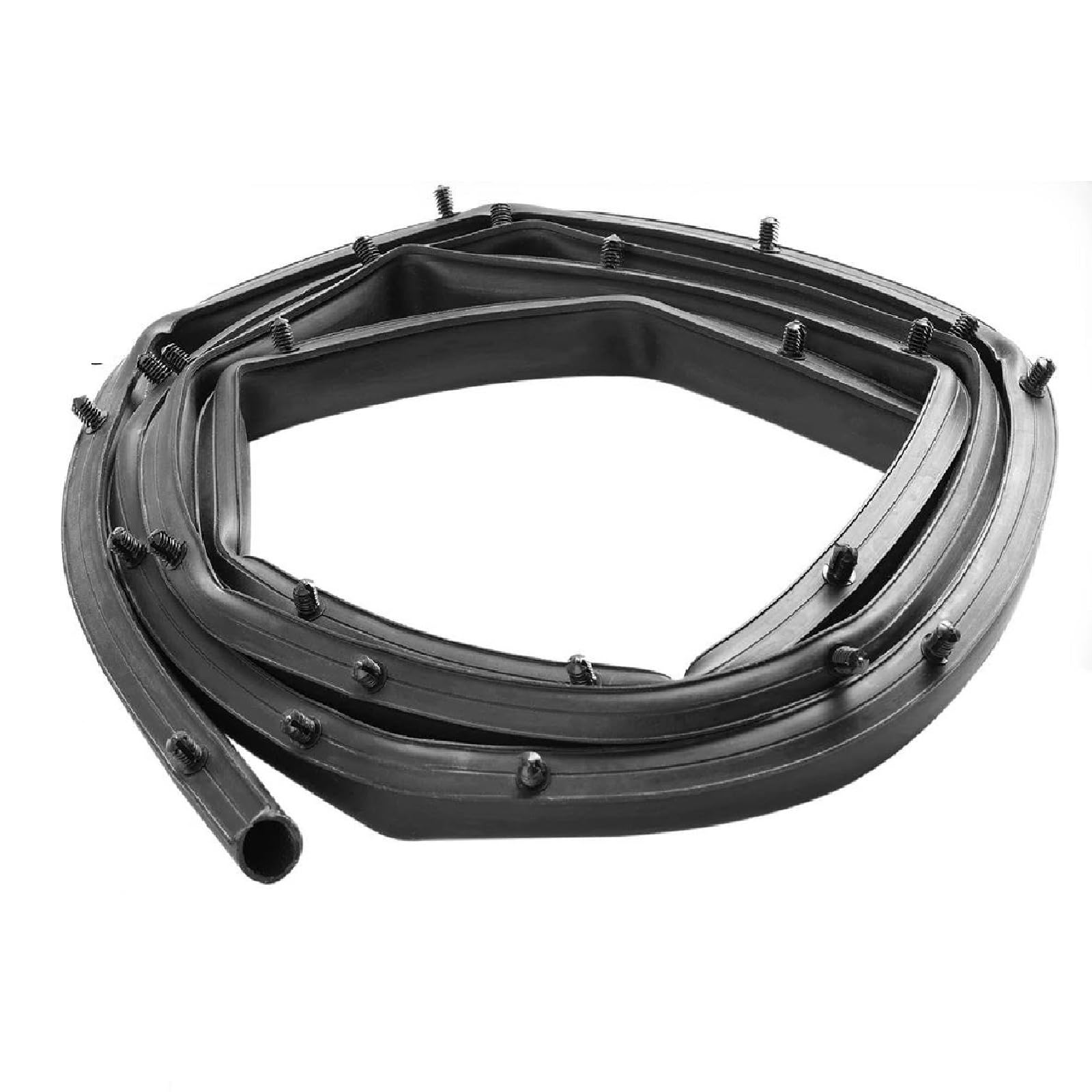 One Color Car Window Rubber Seal 68070493Aa Rubber Hood Seal Strip Trim Weatherstrip For Dodge For Durango 2011-2020 Window Weatherstrip