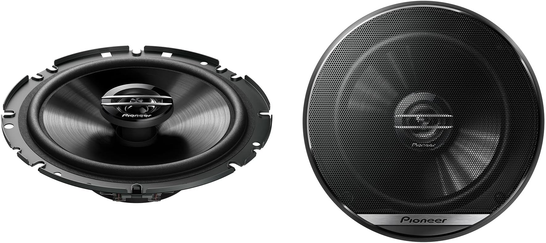 Pioneer TS-G1720F 17cm 2-Way Coaxial Speakers (300W), black