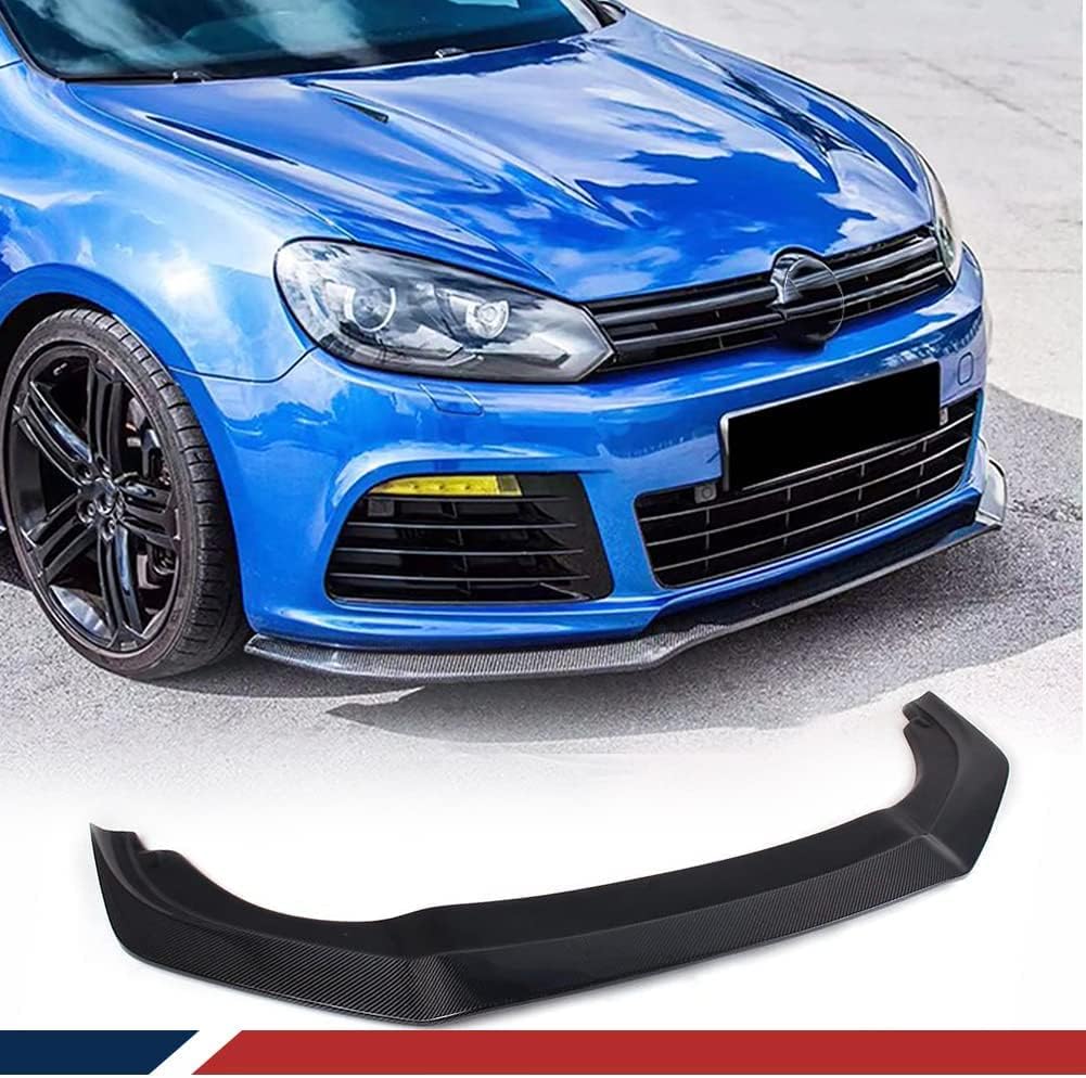 Carbon Fiber Front Lip for Volkswagen VW Golf 6 R20 2010-2013 Front Bumper Lip Automotive Air Dam Spoiler Body Kit Factory Outlet