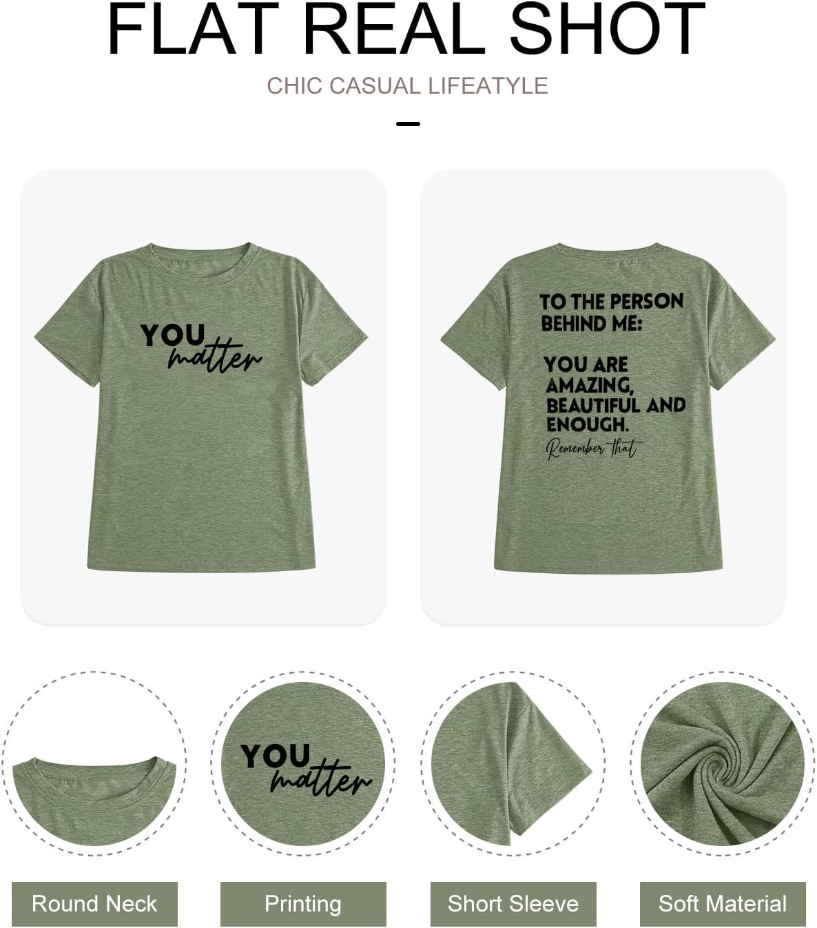 Be Kind Womens T Shirts Cute Graphic Blessed Shirt Short Sleeve Tees Funny Inspirational T-Shirt Teacher Tops - Image 6