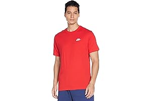 Nike Men's Sportswear Club T-Shirt: Classic Fit, Comfort and Style