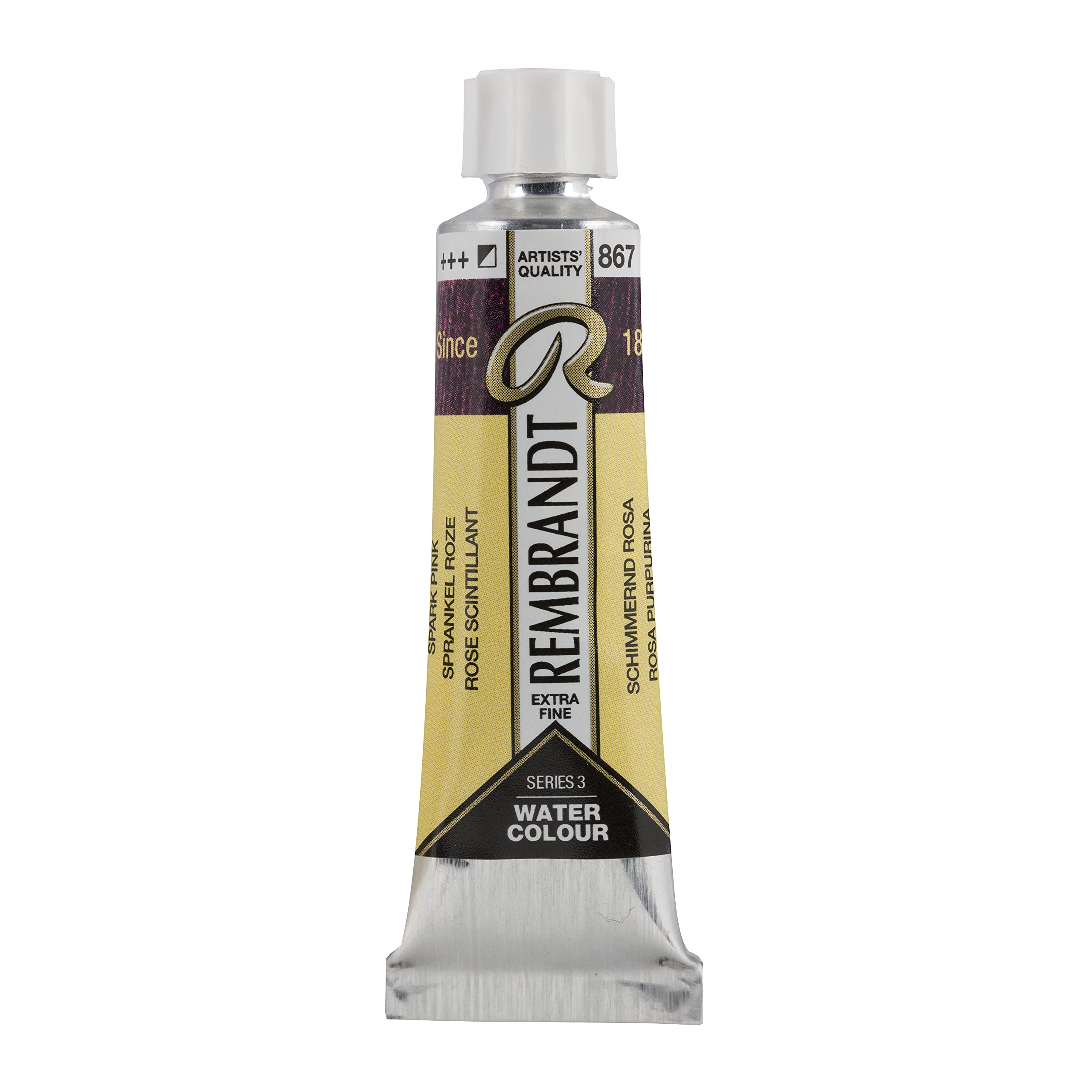 Amazon | Rembrandt Artist's 水彩絵の具 10ml - 867 スパークピンク