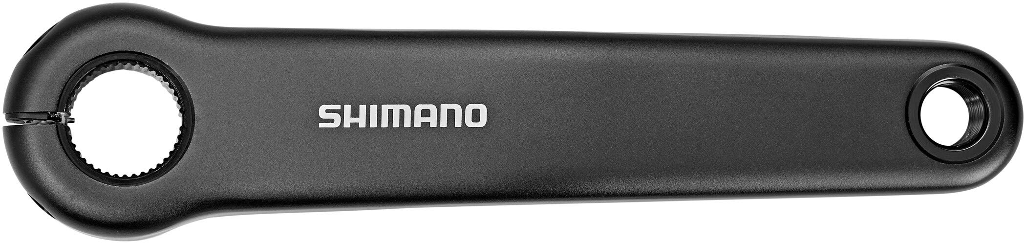 Manivelle Droite City Shimano Steps E6100 - Longueur 175mm - Couleur Noire - Pièce D'Origine Qualité Shimano - 12