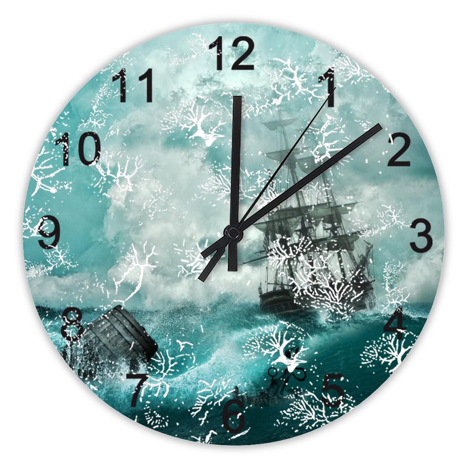 Horloge murale silencieuse pour sublimer la décoration de la cuisine familiale