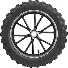 Yctze 10 Inch Tyre Wheel Rim, 2.5010 in 60/10010 Non-Slip Tyre for Pit Pro Trail Dirt Bike Thumpstar, Replacement Rubber Tyre, Dirt Bike Accessories