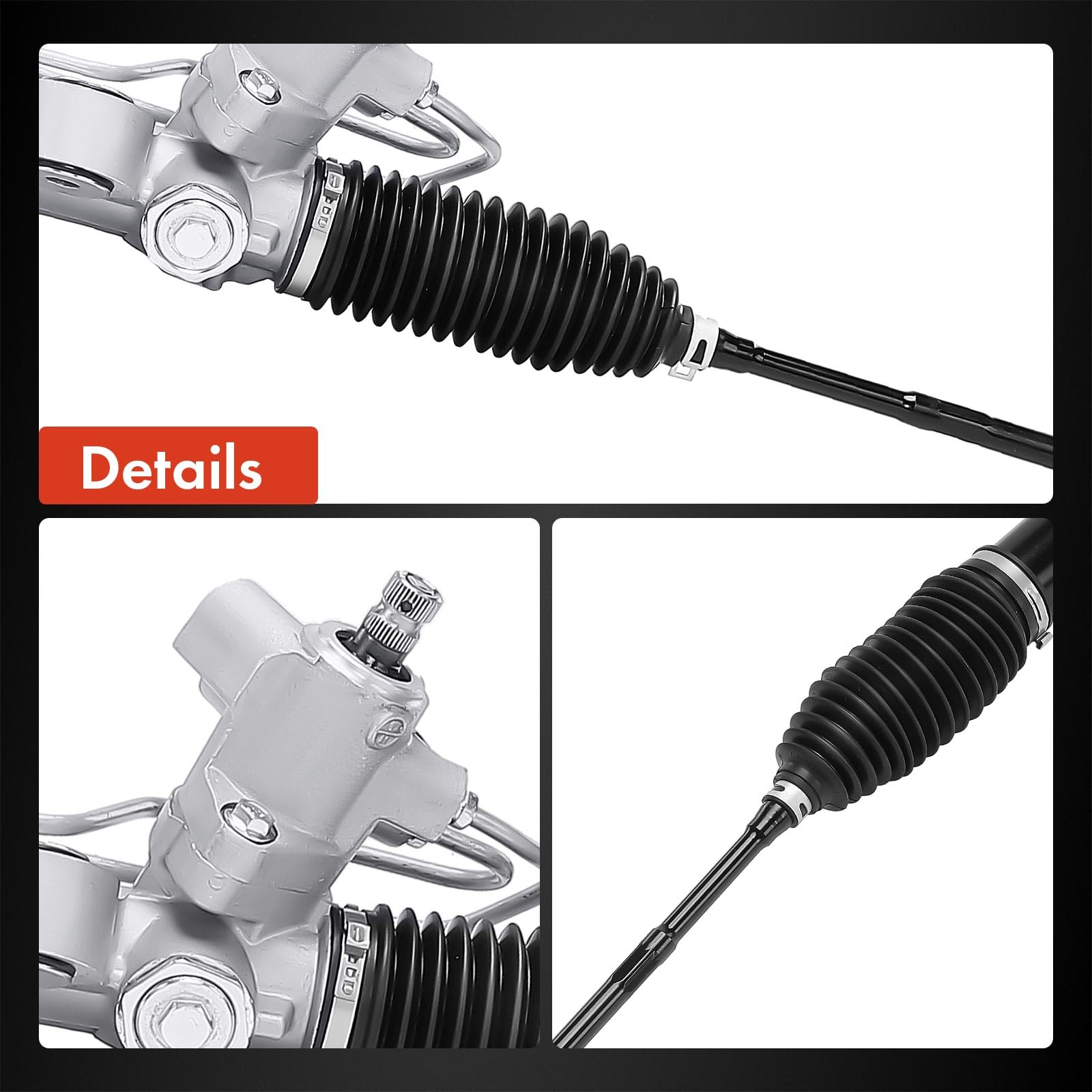 Frankberg Caja de dirección para volante a la izquierda Compatible con Almera II N16 1.5L-2.2L 2000-2006 Almera II Hatchback N16 1.5L-2.2L 2000-2006 Replace# 49001BN012